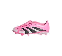 adidas Chaussures de football Predator League Fold-Over Tongue Firm Multi Ground - Unisexe - Pour enfant, Beam Pink Core Black Cloud White, 36 EU