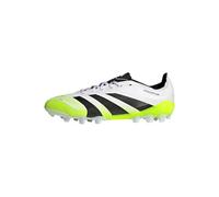 adidas Chaussures de Football Unisexe Predator League 2 g/3 g avec Gazon Artificiel, FTWR Blanc/Core Noir/Lucid Lemon, 36 EU EU, FTWR White Core Black Lucid Lemon, 35.5 EU