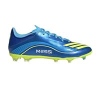 adidas Chaussures de football unisexes F50 Messi League Firm Multi Ground - Blanc - 6.5