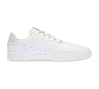 adidas Chaussures de Golf Adicross rétro en Cuir imperméable sans Crampons pour Homme, Blanc et Marron Craie, 42 EU
