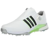 adidas Chaussures de golf Tour360 24 Boa pour homme, Footwear White Core Black Green Spark, 42 2/3 EU