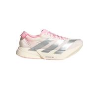 Adidas - Chaussures de running - Adizero Adios Pro 4 W Core White/Silver Metallic/Clear Pink pour Femme - Taille 39 1/3 - Blanc Blanc 39 1/3