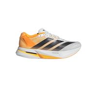 adidas - Adizero Boston 13 - Chaussures running homme Crystal White / Core Black / Lucid Tangerine - 41.1/3