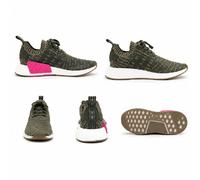 Basket adidas Originals NMD R2 Primeknit - BY9953 - Femme - Vert - Tige en maille - Boost® 37 1/3