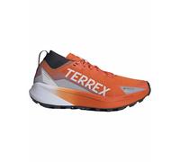 Adidas - Chaussures de trail en GORE-TEX - Terrex Agravic GTX Semi Impact Orange/Cloud White/Carbon pour Homme - Taille 10 UK Orange 10 UK