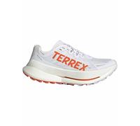 Adidas - Chaussures de trail - Terrex Agravic Speed Ultra W Cloud White/Impact Orange/Dash Grey pour Femme - Taille 4 UK - Blanc Blanc 4 UK