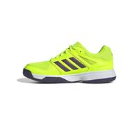 adidas Chaussures d'intérieur Speedcourt Unisexes pour Enfant, Lucid Lemon Aurora Met Aurora Prune, 36.5 EU