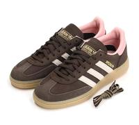 ADIDAS ORIGINALS Baskets basses 'HANDBALL SPEZIAL' chocolat / or / rose / blanc, Taille 36,5-37