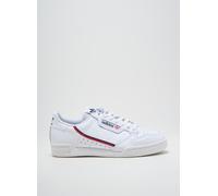 adidas Homme Continental 80' Sneaker Basse, Blanc Ftwbla Escarl Maruni 000, 39 1/3 EU