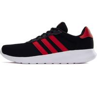 adidas Homme Lite Racer 3.0 Shoes Chaussures de Course, Core Black/Better Scarlet/Cloud White, 40 2/3 EU