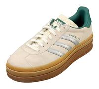 adidas Chaussures multisports d'extérieur pour femmes, Vert crème métallisé argenté, 5.5