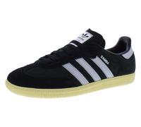 adidas Chaussures Samba OG J unisexes pour adultes, Core Black Matte Silver Black Midnight Black, 44 2/3 EU
