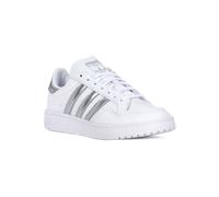 Chaussures Universel femmes Adidas Team Court W EG9824 Argent-Blanc