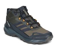 Adidas - Chaussures de randonnée en GORE-TEX® - Terrex Skychaser Ax5 Mid GTX M Shadow Olive/Carbon/Bronze Strata pour Homme - Taille 44 - Marron Marron 44