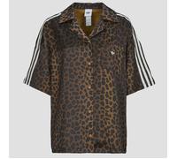 adidas Chemise adidas Originals Satin Shirt in Marron EU L