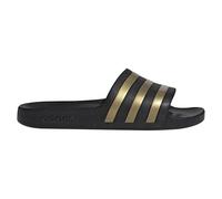 Adidas Claquettes Adilette Aqua Mixte – Core Black / Gold Metallic – Taille 39 (EU)