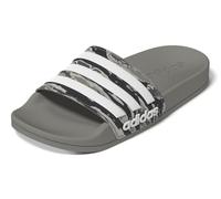 adidas Claquettes de douche unisexes pour enfant, Galet argenté/galet argenté/blanc, 29 EU