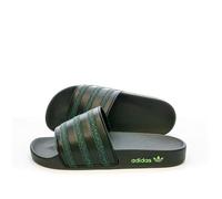 adidas Claquettes Noir/Vert Adilette HP6266 Noir 36FR