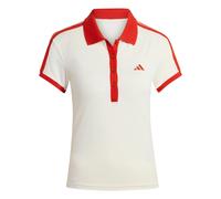 Adidas Polo Femme Heritage – manches courtes, blanc, XS