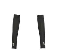 adidas Climacool Arm Sleeve Manchettes Chauffe-Bras, Noir/argenté réfléchissant, S Mixte
