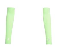 adidas Climacool Arm Sleeve Manchettes Chauffe-Bras, Vert Citron/argenté réfléchissant, S Mixte