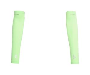 adidas Climacool Arm Sleeve Manchettes Chauffe-Bras, Vert Citron/argenté réfléchissant, S Mixte