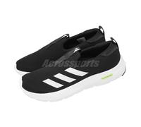 Adidas Homme Cloudfoam Move Lounger Shoes, Carbon Black/Footwear White/HIREYE, 41 1/3 EU