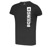 Adidas CLTS21V-B-100 Community Vertical T-Shirt Boxing T-Shirt Unisex Kids Blackwhite L