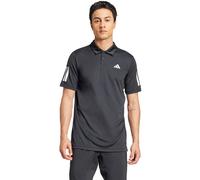adidas Homme Club Tennis 3-Stripes Polo Shirt, Black, L
