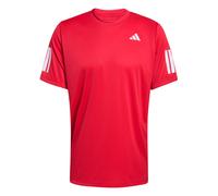 adidas Club 3Stripes T-shirt Hommes - rouge, blanc XL