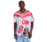 ADIDAS ORIGINALS T-Shirt 'Coca Cola Classic' menthe / rouge / noir / blanc, Taille S