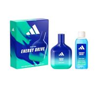 adidas, Coffret cadeau adidas Vibes Energy Drive, avec Eau de Parfum 100 ml et douche 100 ml