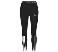 Adidas Damen Techfit 3 Stripes 7/8 Leggings, Black, S