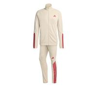 adidas Combinaison complète Homme 3-Stripes Stadium Beige avec poches Polyester (IT, Texte, XL, Regular, Regular)