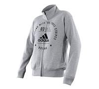adidas Community Line Fermeture Éclair S Gris/Noir