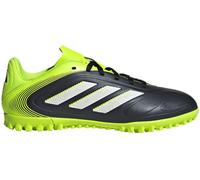 adidas Mixte Enfant Copa Pure III Club Turf Football Boots Kids, Core Black/Cloud White/Lucid Lemon, 38 2/3 EU