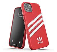 adidas Coque conçue pour iPhone 13 Pro 6.1 - Anti-Chute - Bords surélevés résistants aux Chocs - Coque d'origine - Rouge écarlate