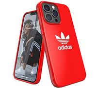adidas Coque de téléphone conçue pour iPhone 13 Pro, Coques Anti-Chute, Bords surélevés Antichoc, Coque de Protection Originale, écarlate