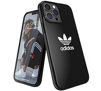 adidas Coque de téléphone conçue pour iPhone 13 Pro Max, étui Anti-Chute, Bords surélevés Anti-Chocs, Coque Originale de Protection, Noir