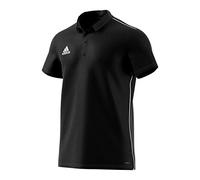 adidas Core 18 Polo T-shirt - Homme - Noir (Blanc) - S