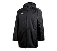 adidas CORE18 STD JKT Jacket (Filled Heavyweight) Mens, Black/White, XL