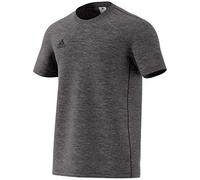 adidas CORE18 Tee T-Shirt Mens, DGREYH/Black, S