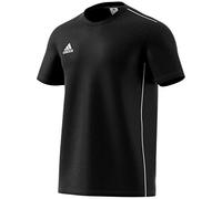 adidas Core18 Tee T- T-Shirt Homme,Noir (Noir/Blanc), FR : S (Taille Fabricant : S)