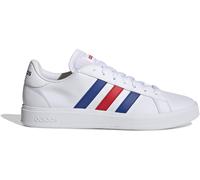 adidas Homme Grand Court Base 2.0 Shoes Basket, Cloud White/Royal Blue/Vivid Red, 40 2/3 EU