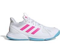 Adidas Court Flight Indoor Shoes Womens Blanc/Rose 10 (44.7) Female