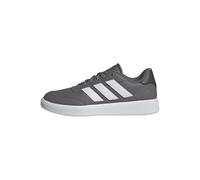 adidas Courtblock Shoes Homme Chaussures, Trace Grey FTWR White Shadow Olive, 46 EU