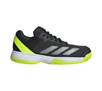 adidas Courtflash Chaussures toutes surfaces Enfants - noir, jaune lemon 28.5