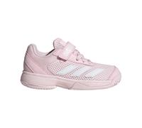 adidas Courtflash Chaussures toutes surfaces Enfants - rose pastel, blanc 33