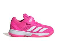 Adidas Courtflash Hook And Loop All Court Shoes Rose EU 35 1/2 Enfants