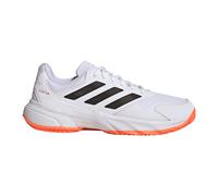 Chaussures Homme adidas Courtjam Control 3 White/Orange - TERRE BATTUE